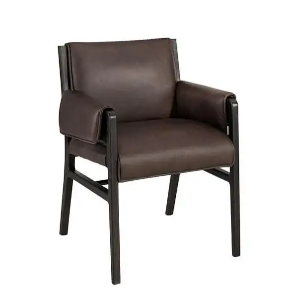 Saisonangebot Artwood Esszimmerstuhl Leder STEVEN espresso