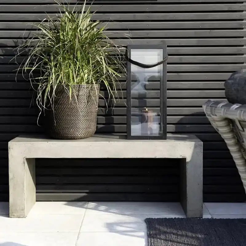Artwood Outdoor Bank ANSEI U charcoa Mega-Angebot