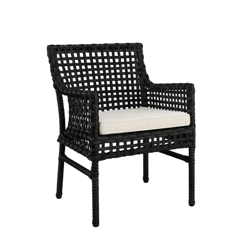 Artwood Outdoor Stuhl SANTA MONICA schwarz Preiswert