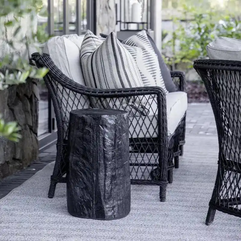 Artwood Outdoor Sofa MARBELLA schwarz Aktuell