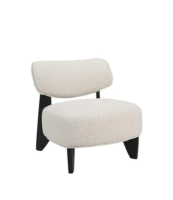 Highlight Artwood Polstersessel Cadiz Bouclé cream