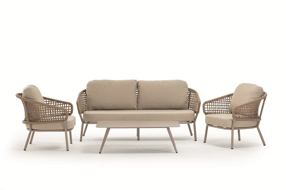 Highlight Grattoni Atol Garten Lounge Set - Aluminium