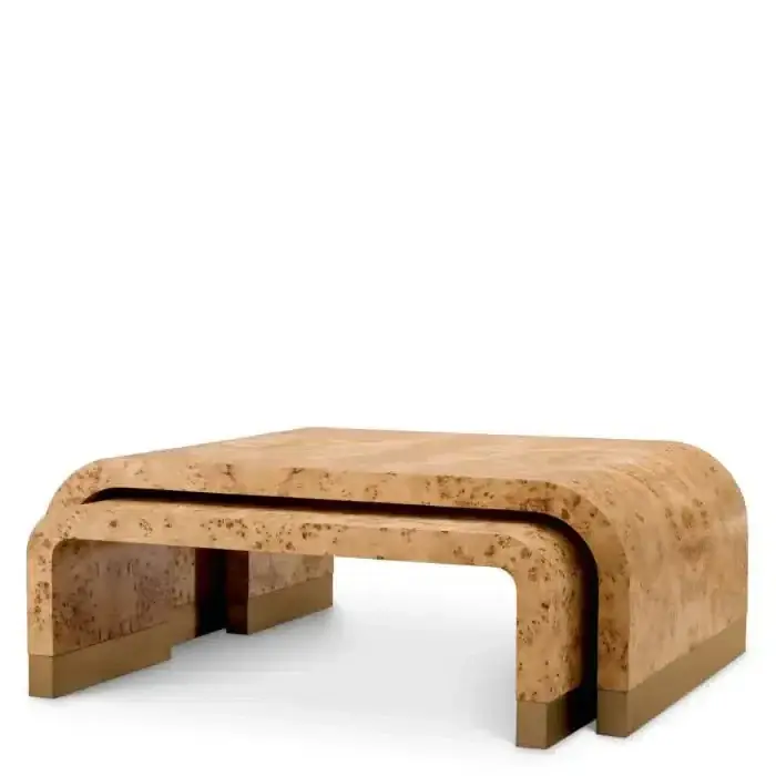 Begrenztes Angebot Eichholtz Couchtisch Quinton Set von 3