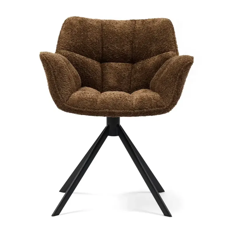 Abverkauf Riviera Maison Carnaby Drehbarer Esszimmerstuhl Umber Brown