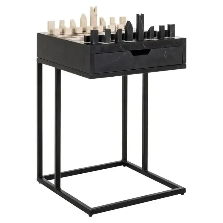Begrenztes Angebot Richmond Interiors Schachtisch Davos (Black)