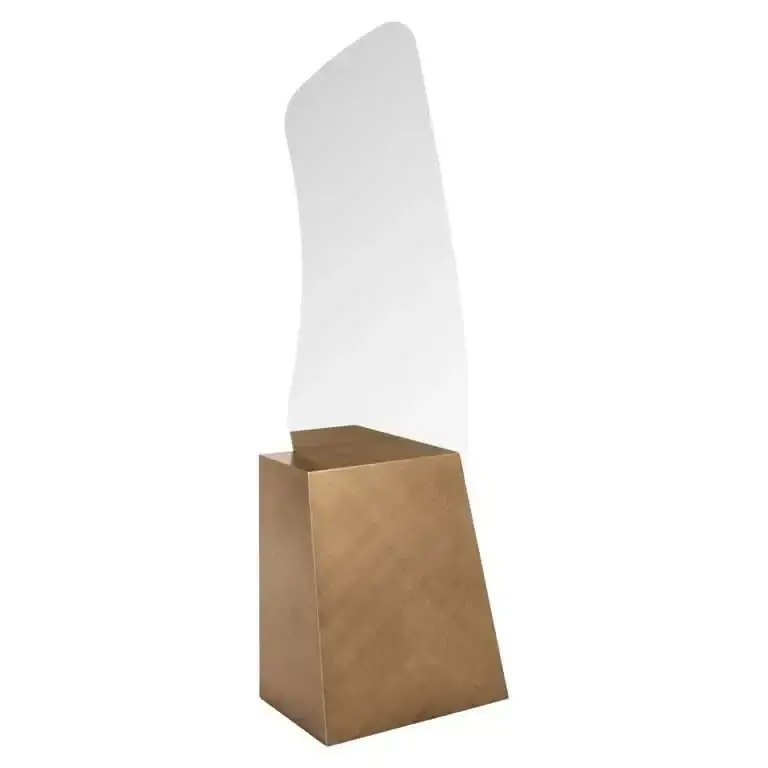 Direktkauf Richmond Interiors Standspiegel Mayla – Brushed Gold