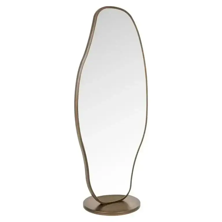 Richmond Interiors Standspiegel Jalyce – Brushed Gold Direkt Vom Hersteller