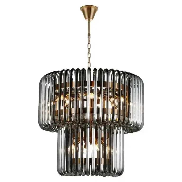 Saisonangebot Richmond Interiors Kronleuchter Bryon – Smoke