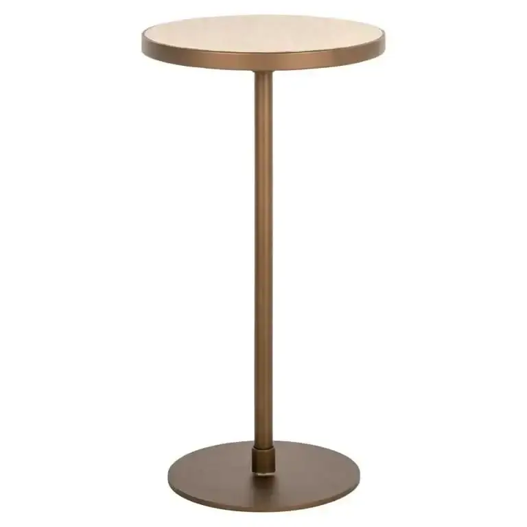 Richmond Interiors Beistelltisch Selly – Beige Letzte Chance