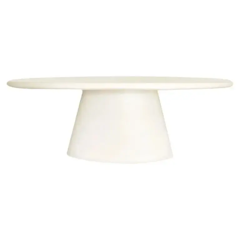 Markenware Richmond Interiors Esstisch Urban Bloom – Oval 220 cm (Sandstone, Indoor/Outdoor)
