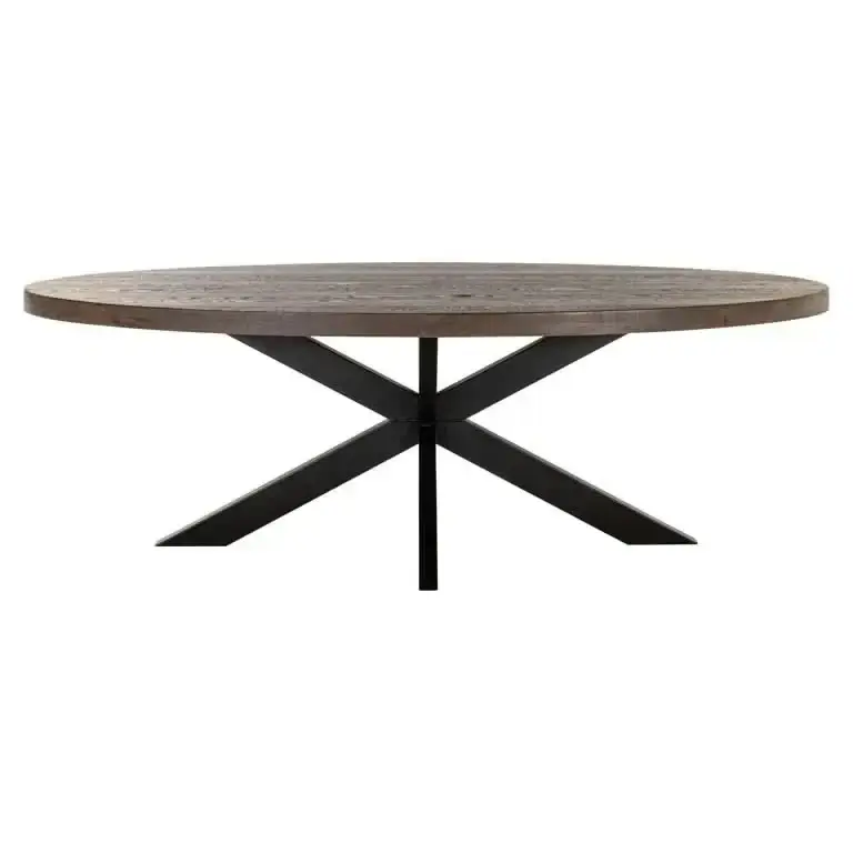 Richmond Interiors Esstisch Watson – Dark Brown (235 cm) mit Spidergestell Zertifiziert