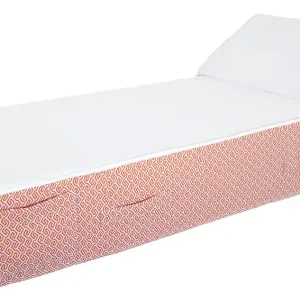 Geprüft MXHOME Sonnenliege weiß und orange - Outdoor