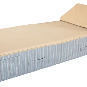 Beliebt MXHOME Sonnenliege „Bast-Effekt“ gestreift - Outdoor