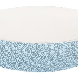 Billig MXHOME Rundes Bett aus Schaumstoff in Weiß und Blau - Outdoor