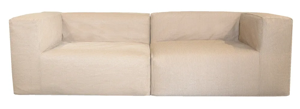 Highlight MXHOME Modulsofa - Abziehbar 3-Sitzer - Raphia - Outdoor
