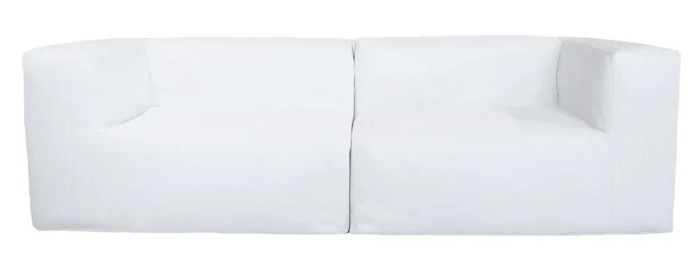 Top-Preis MXHOME Modulsofa - Abziehbar 3-Sitzer- Weiß - Outdoor