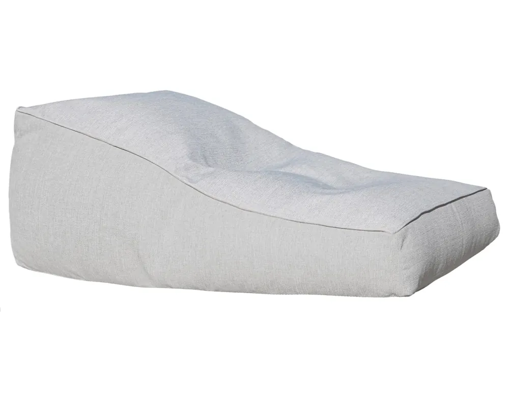 Sonderangebot MXHOME - Schwimmende Sonnenliege in Leinen Grau - Outdoor