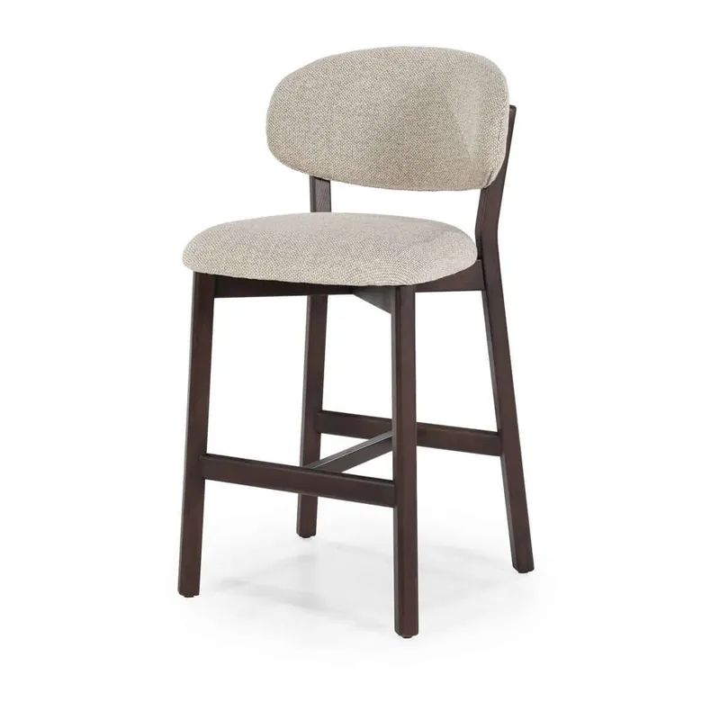 Eleonora Barstuhl Mikky Dunkelbraun - Taupe SH 68,5 cm Wochenendangebot