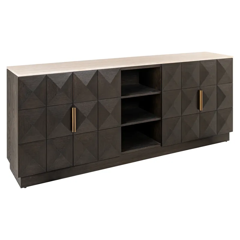 Richmond Interiors Sideboard Claremont brown Versand Am Gleichen Tag