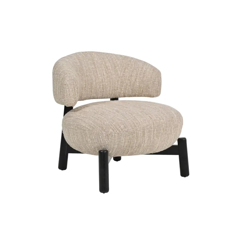 Richmond Interiors – Lounge Sessel Ornella beige angora Heißes Angebot