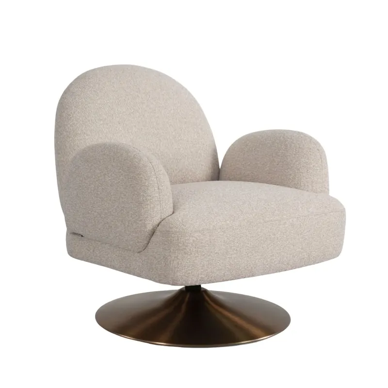 Top-Angebot Richmond Interiors – Lounge Sessel Kagney Biscotti Swivel