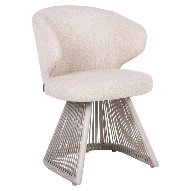 Neu Im Sortiment Richmond Interiors – Outdoor Esszimmerstuhl Nuba Beige Alpine
