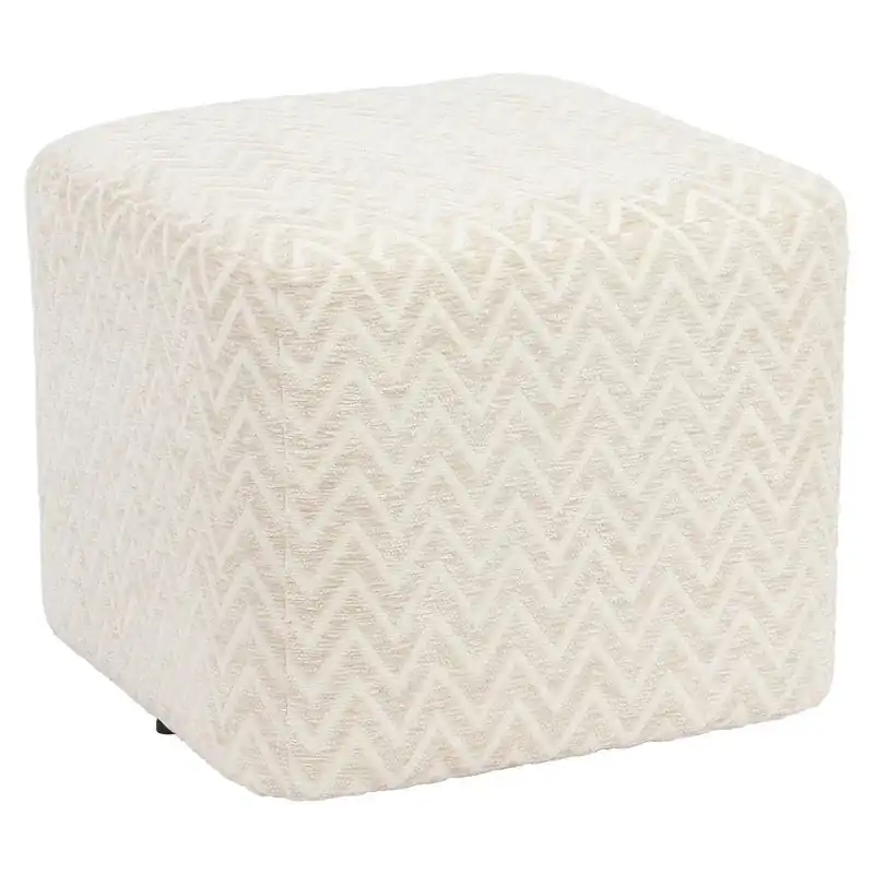 Richmond Interiors Hocker & Fußbank Ciela beige chevron Schnäppchen