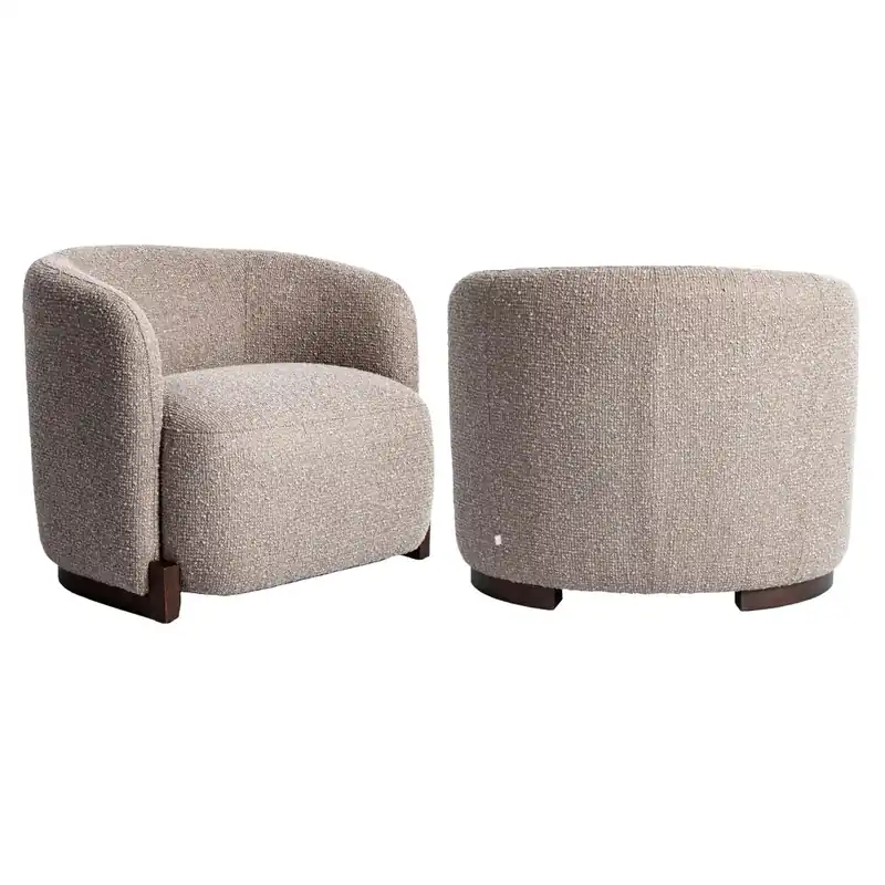 Jetzt Bestellen Richmond Interiors Lounge Stuhl Hannah mocca chunky fire retardant