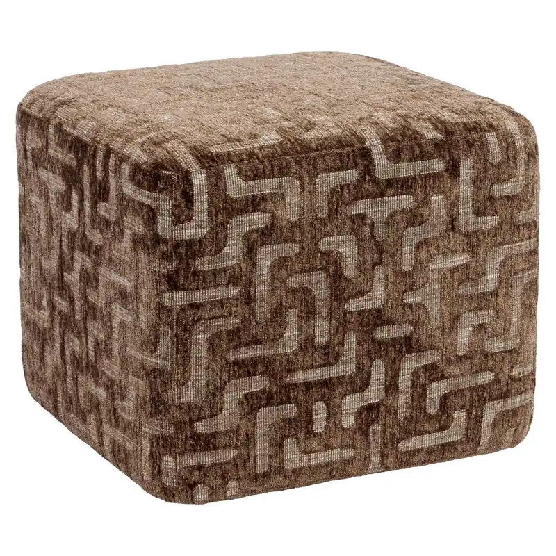 Neu Richmond Interiors Hocker & Fußbank Ciela brown labyrinth