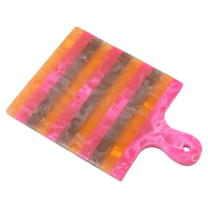 Preisknaller Richmond Interiors Tablett Cindy pink/orange small
