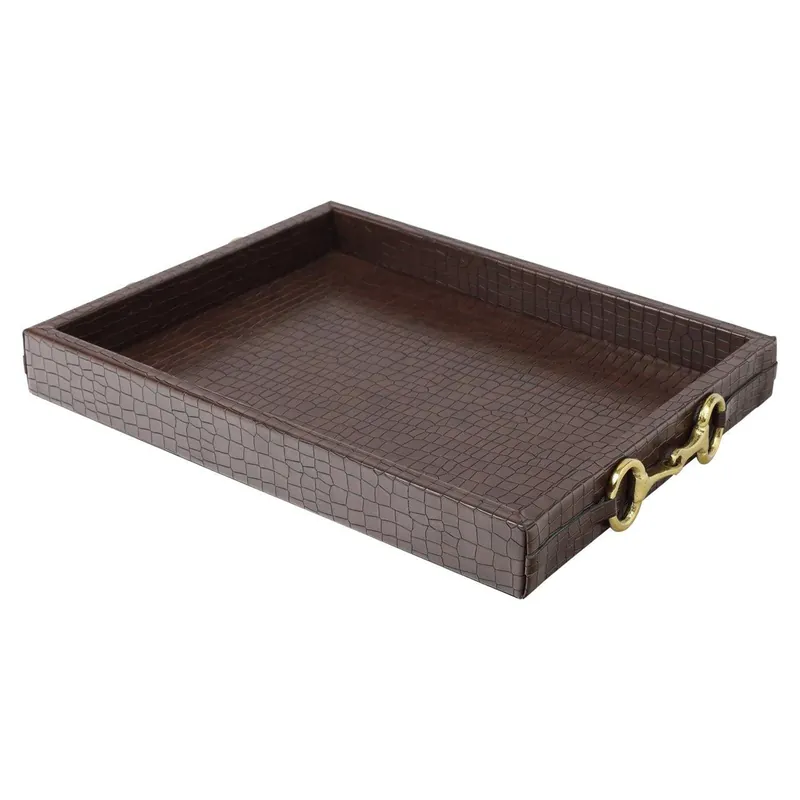 Richmond Interiors Tablett Banks dark brown Angebot
