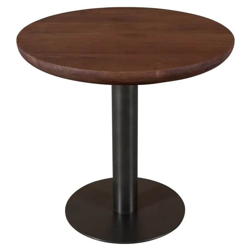 Richmond Interiors Bistro-Tisch Baldwin spicebrown 80Ø Heißes Angebot