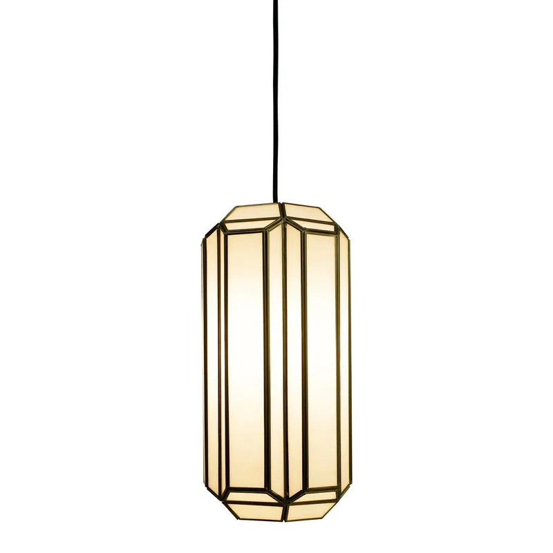 Richmond Interiors Pendelleuchte Elona brass antique Letzte Chance