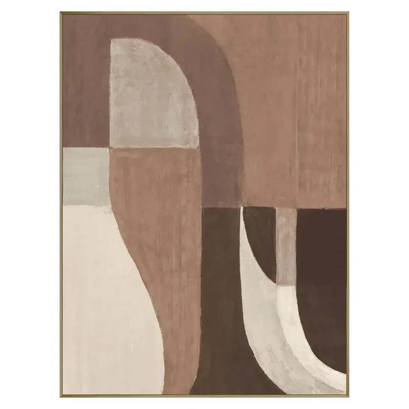 Bestseller Richmond Interiors Wandkunst Tatu left brown
