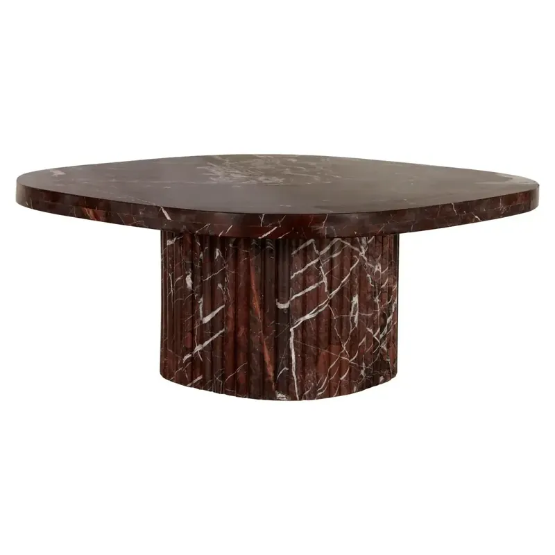 Richmond Interiors Couchtisch Orchid burgundy Echt