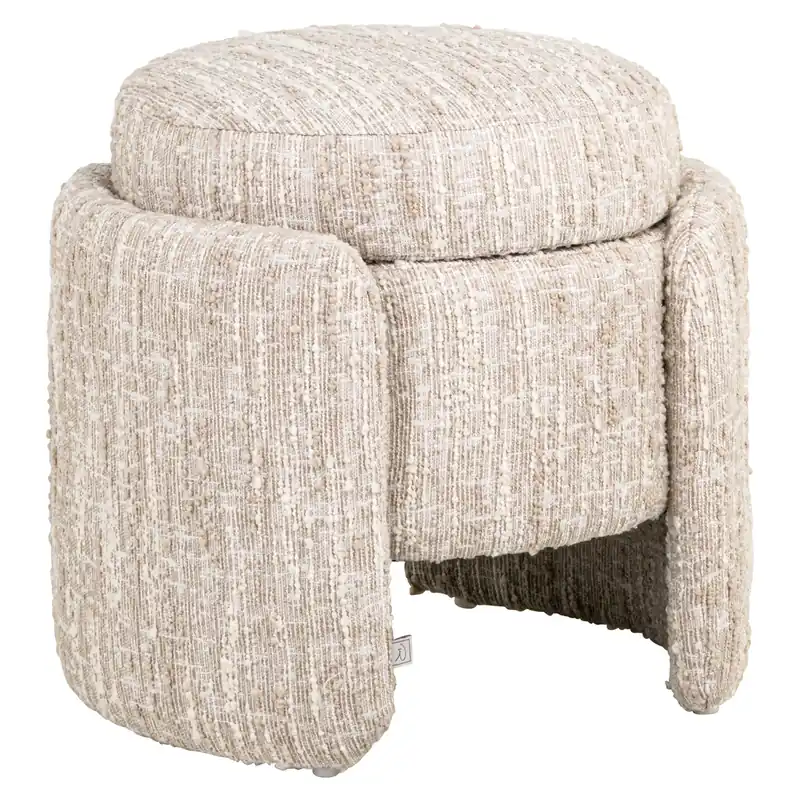 Richmond Interiors Hocker & Fußbank Cupid beige angora with storage Sonderaktion