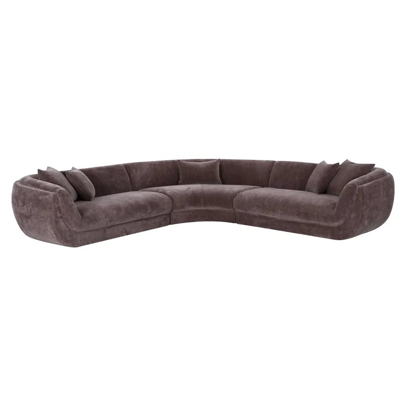 Richmond Interiors Sofa Gianelle Be straight dark brown Online Kaufen
