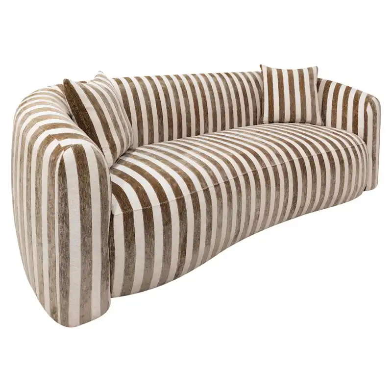 Letzte Chance Richmond Interiors Sofa Luxandra stripes sand