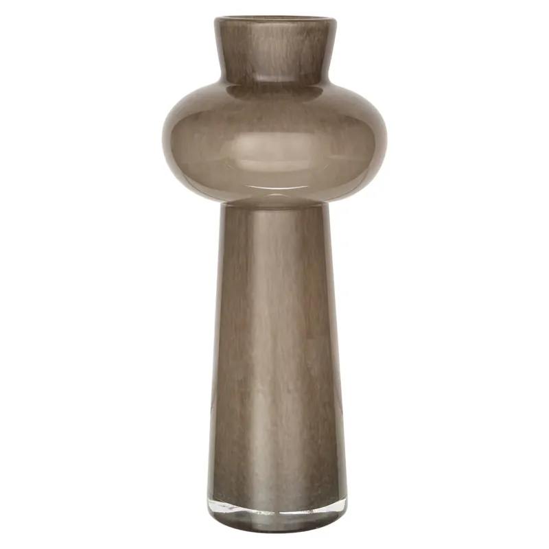 Richmond Interiors Vase Lunor taupe small Preis Gesenkt