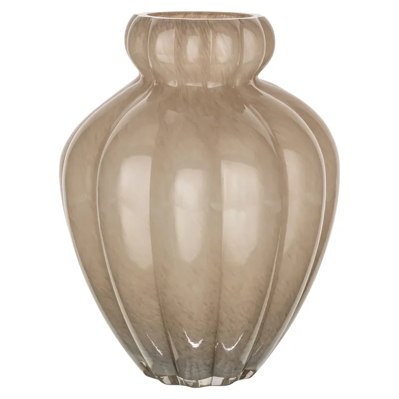 Sichere Zahlung Richmond Interiors Vase Velora taupe