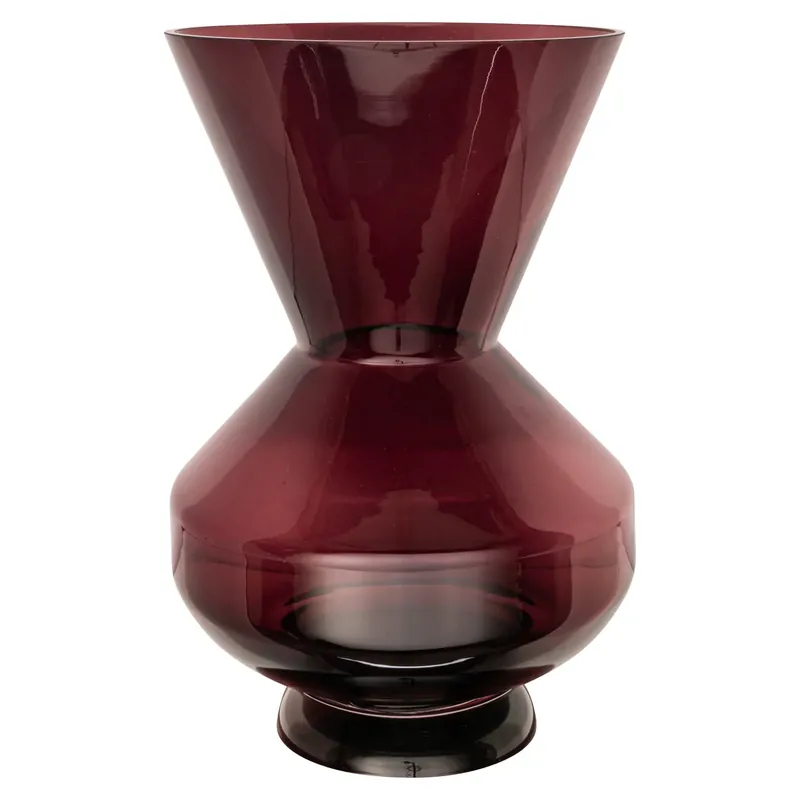 Geprüft Richmond Interiors Vase Veya burgundy