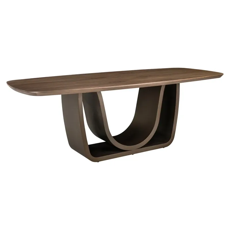 Richmond Interiors Esstisch Windsor walnut 230 brass base Aktuell