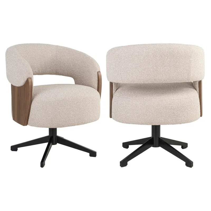 Sichere Zahlung Richmond Interiors Esszimmerstuhl Pollux lodge desert walnut