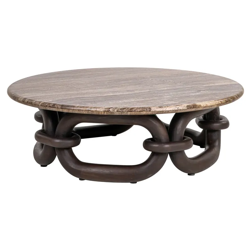 Richmond Interiors Couchtisch Chainey ash brown Finale Aktion