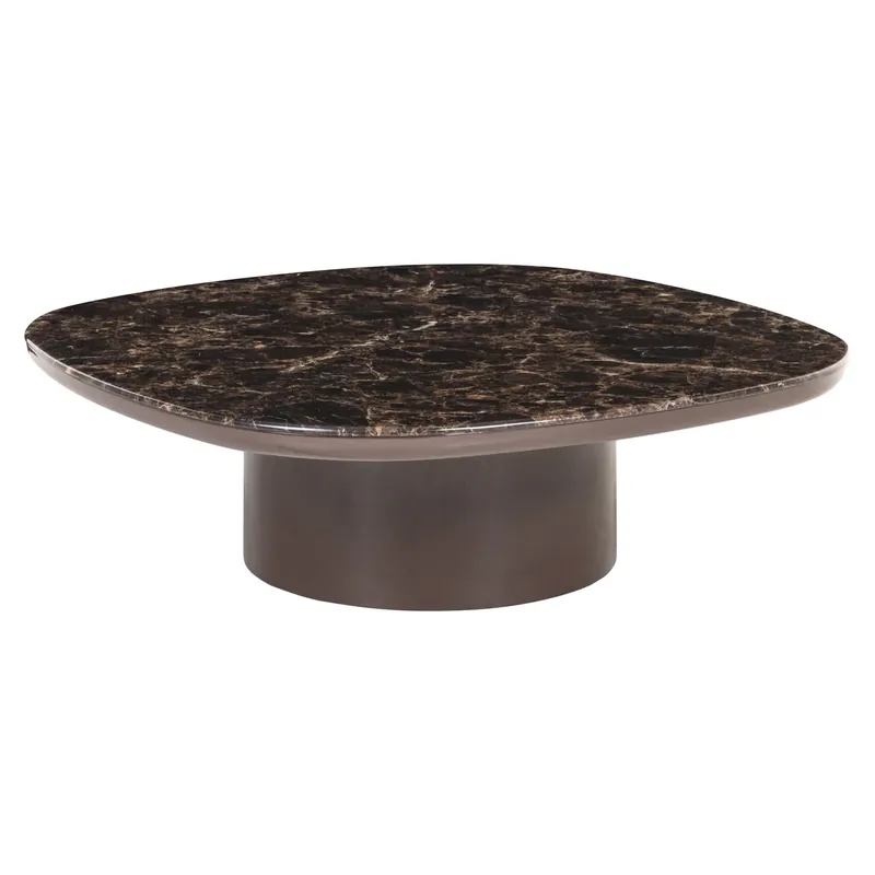 Richmond Interiors Couchtisch Almundi chocolat brown Schneller Versand