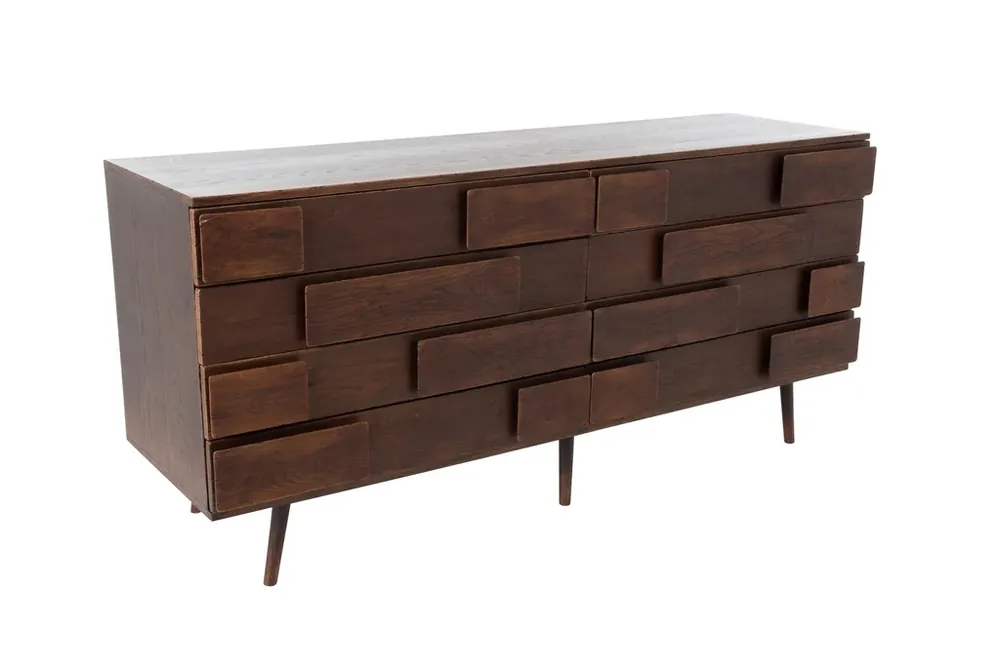 Flamant TRIBECA Kommode Eiche Braun Preiswert