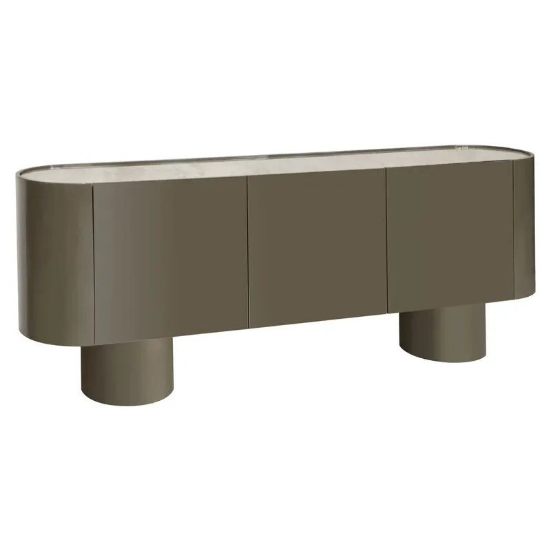Günstig Richmond Interiors Sideboard Radley green 3-doors