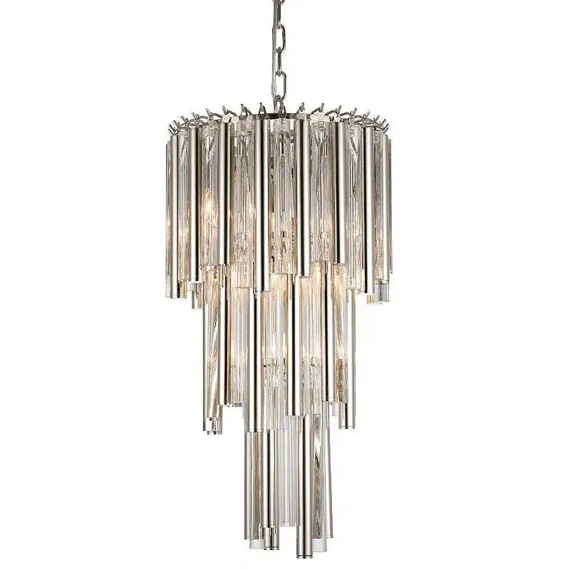 Kronleuchter Chandelier Hängeleuchte Hazenkamp Hängelampe Pendelleuchte Ceiling Lamp Glas Design Luxury Echt