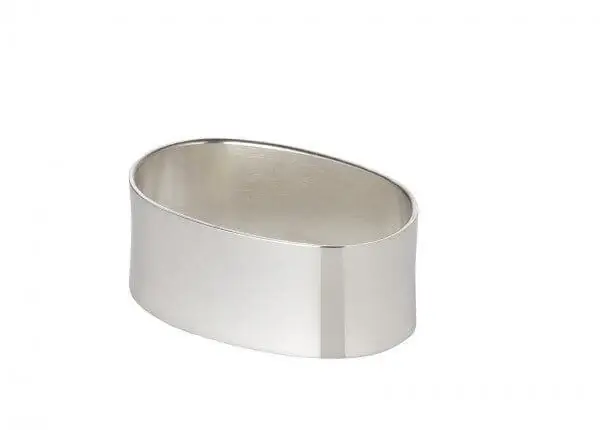 Neu Im Sortiment Edzard Serviettenring Liscio,oval, Länge 5,5 cm, Echtsilber 925/000