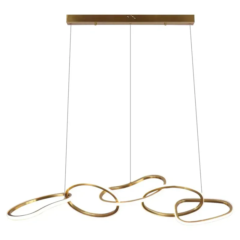 Richmond Interiors Design Hängelampe Flyn (Brushed Gold) Preiswert
